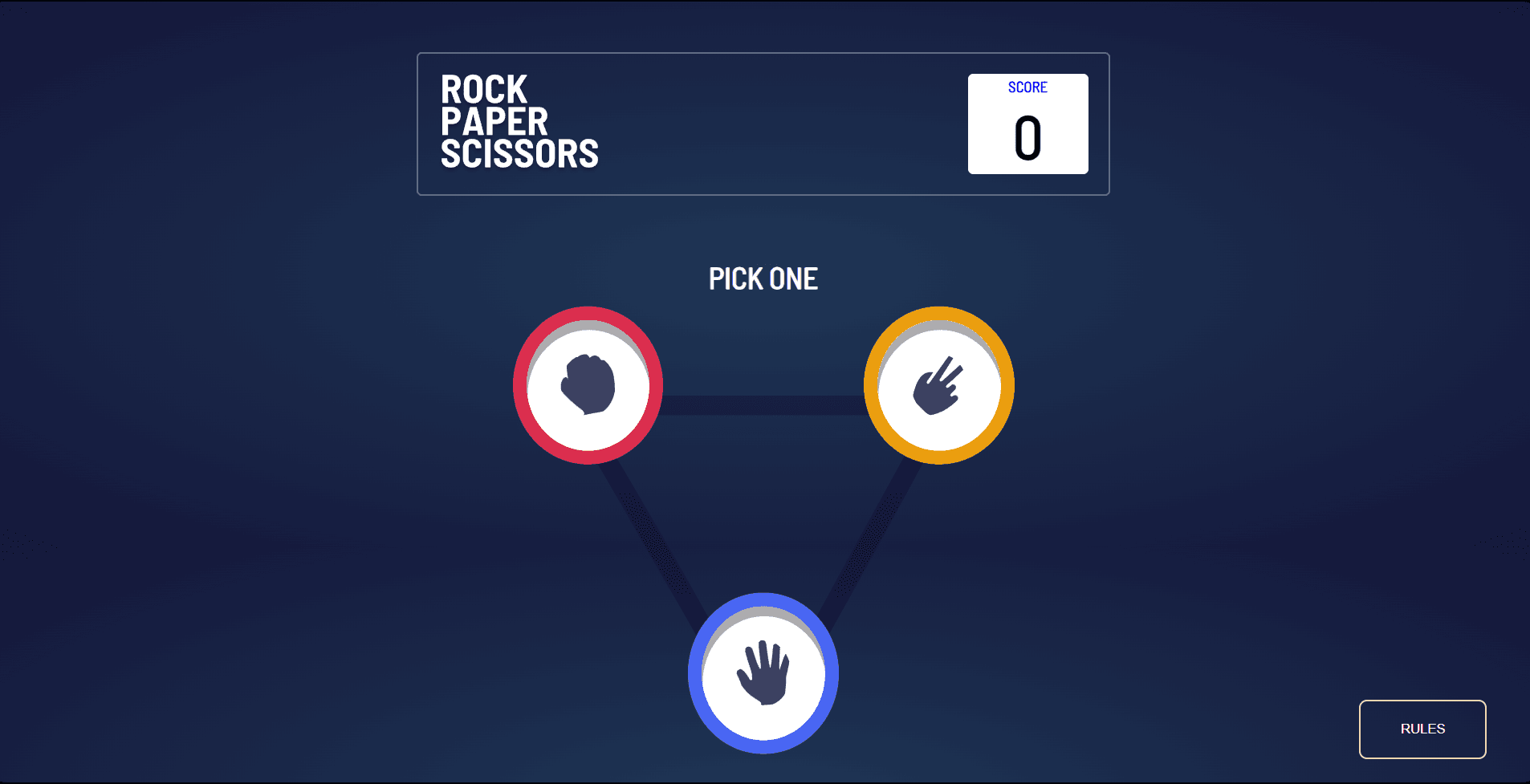 Rock Paper Scissors Game